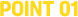 POINT 01